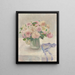 Pale Pink Roses - Marie Olga Brand-Krieghammer — framed artwork on a wall