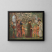 The Enchanted Garden - Marie Spartali Stillman — framed artwork on a wall
