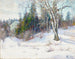 A winter landscape - Marie Tannaes — artwork view