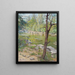 Le long du ruisseau - Marie Tannaes — framed artwork on a wall