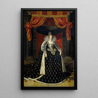 Portrait of Marie de Médicis by Frans Pourbus the Younger