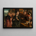L'Appel de Matthieu - Marinus van Reymerswaele — framed artwork on a wall