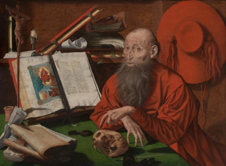 Saint Jerome - Marinus van Reymerswaele — artwork view