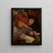 The City Tax Collector - Marinus van Reymerswaele — framed artwork on a wall