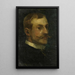 Adriaan Pit 1860-1944 Dutch Museum of History and Art Director - Marinus van der Maarel — framed artwork on a wall