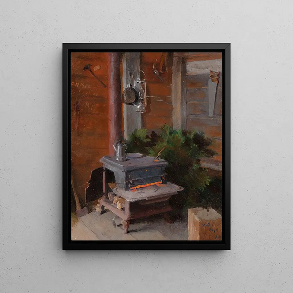 Camp sur le mont Washington - Marion Boyd Allen — framed artwork on a wall