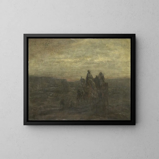 Caravane - Marius Bauer — framed artwork on a wall