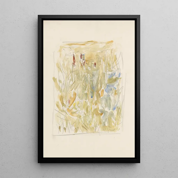 Figures dans la jungle de Siam - Marius Bauer — framed artwork on a wall