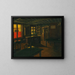 Salle à boire à la Croix-Verte à Moret - Marius Borgeaud — framed artwork on a wall