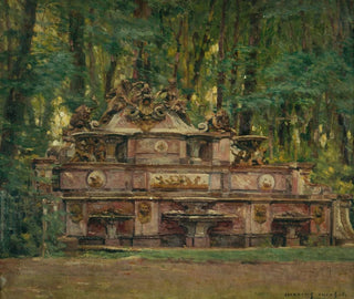 Le Buffet d'eau dans les jardins du Grand Trianon - Marius Michel — artwork view