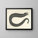 Images of fish, snakes, insects, and other animals as well as some plants - Mark Catesby — framed artwork on a wall