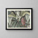 Images of fish, snakes, insects, and other animals as well as some plants Pl080 - Mark Catesby — framed artwork on a wall