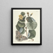 Fish, snakes, insects and some other animals, as well as some plant images Pl090 - Mark Catesby — framed artwork on a wall