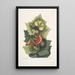 Platinus occidentalis The Western Plane Tree Muscicapa Rubra The Summer Tangara - Mark Catesby — framed artwork on a wall