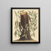 La Sittelle torchepot Sitta europaea - Mark Catesby — framed artwork on a wall