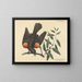 The Red-winged Blackbird - Mark Catesby — framed artwork on a wall