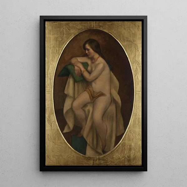 Adolescence - Mark Gertler — framed artwork on a wall