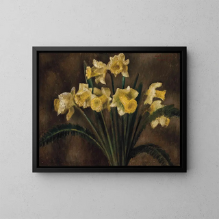 Jonquils - Mark Gertler — framed artwork on a wall