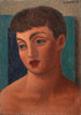 Head of a Young Girl - Mark Gertler — artwork view