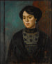 Portrait of the artist Sister Sophie - Mark Gertler — artwork view