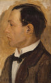 Portrait of Jack, the artist's brother - Mark Gertler — artwork view