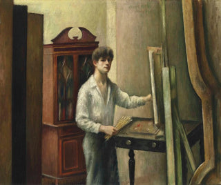 L'artiste dans son atelier - Mark Gertler — artwork view