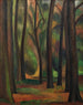 Trees at Garsington - Mark Gertler — artwork view