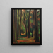 Trees at Garsington - Mark Gertler — framed artwork on a wall