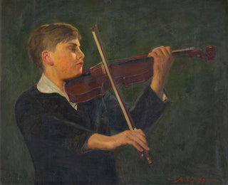 Yehudi Menuhin Painting - Mark S Joffe — artwork view