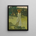 The Tennis Player - Mark Senior — framed artwork on a wall