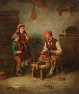 Mark William Langlois - Schuster mit zwei Kindern.webp