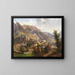 View of Malborghetto - Marko Pernhart — framed artwork on a wall