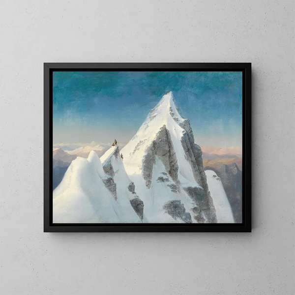 Le Grossglockner - Markus Pernhart — framed artwork on a wall