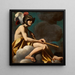 Mars Painting - Giovanni Francesco Romanelli — framed artwork on a wall