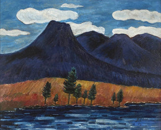 Blue Landscape - Marsden Hartley — artwork view