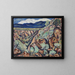 Landscape of New Mexico - Marsden Hartley — framed artwork on a wall