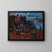 Fishermen of Lobsters - Marsden Hartley — framed artwork on a wall