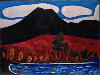 Mont Katahdin, Maine, autumn - Marsden Hartley — artwork view