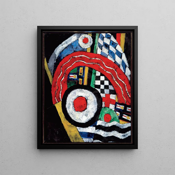 Marsden Hartley n° 46 - March ouse — framed artwork on a wall