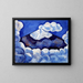 Popocatépetl, matin spirituel, Mexique - Marsden Hartley — framed artwork on a wall