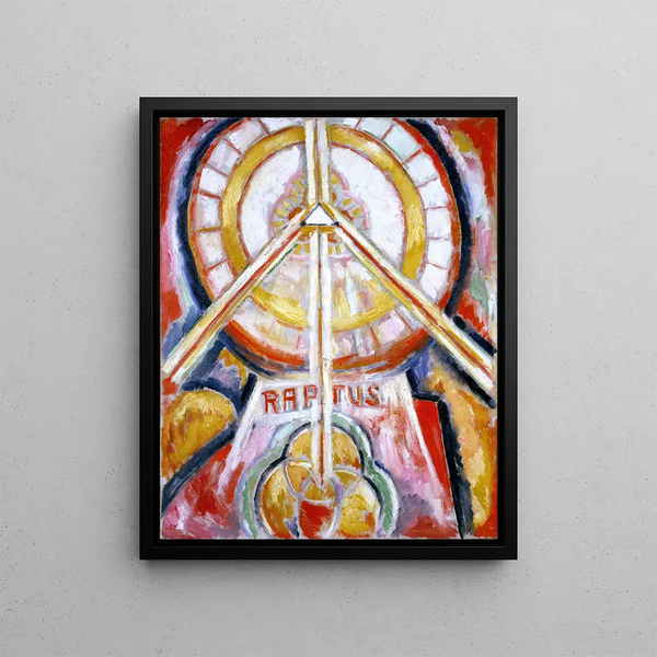 Enlevé - Marsden Hartley — framed artwork on a wall