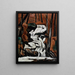 Smelt Creek Falls - Marsden Hartley — framed artwork on a wall