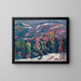 Chanson d'hiver - Marsden Hartley — framed artwork on a wall