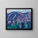 Chansons d'hiver n° 3 - Marsden Hartley — framed artwork on a wall