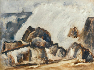 Vague tempête - Marsden Hartley — artwork view