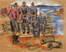 Study for Lobster Fishermen - Marsden Hartley — artwork view
