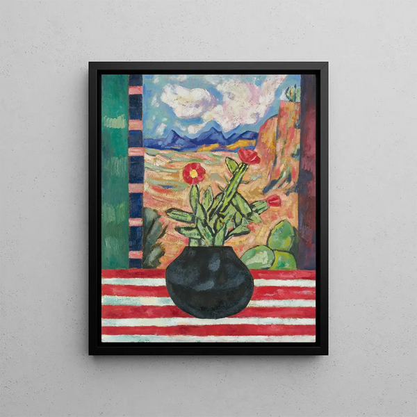 Untitled Still Life - Marsden Hartley — framed artwork on a wall