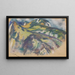 Hills of Valdez - Marsden Hartley — framed artwork on a wall