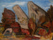 Mâchoire de baleine, Dogtown Common, Cape Ann, Massachusetts - Marsden Hartley — artwork view