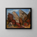 Mâchoire de baleine, Dogtown Common, Cape Ann, Massachusetts - Marsden Hartley — framed artwork on a wall
